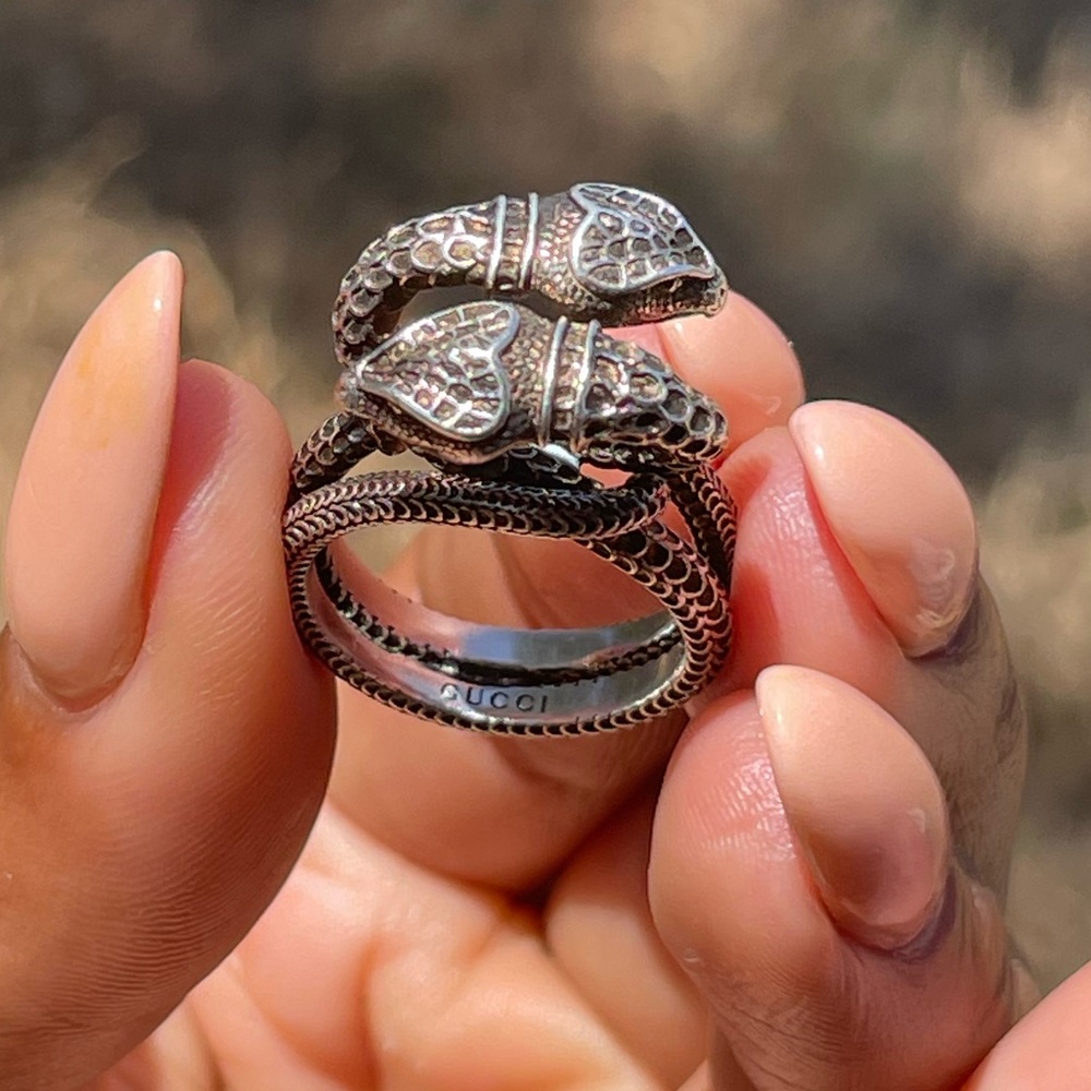 Gucci double serpent ring - Picture 6 of 11